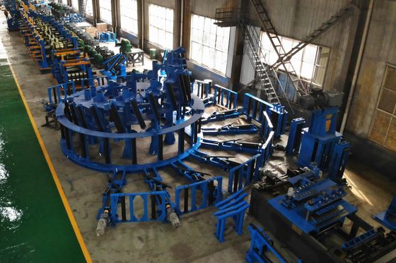 300F Niedrigkohlenstoffstahl Quadratrohrmachmaschine automatisch