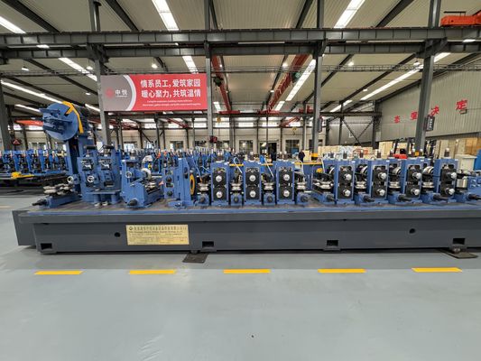 Double Radius Forming Rollers Tube Mill Machine ZY16 Φ8-18mm HF Welded Pipe