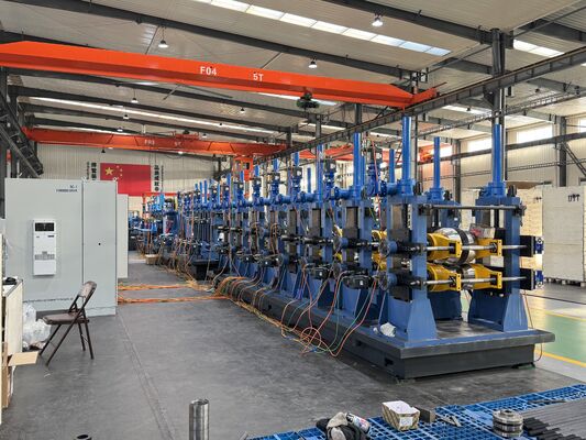 Overload Protected Tube Mill Machine ZY16 Φ8-18mm HF Welded Steel Pipe