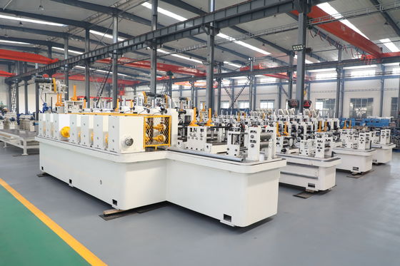 Rohrwalzmaschine 12 ̊76 mm für Möbelrohr- und Rohrkernherstellungsanwendungen