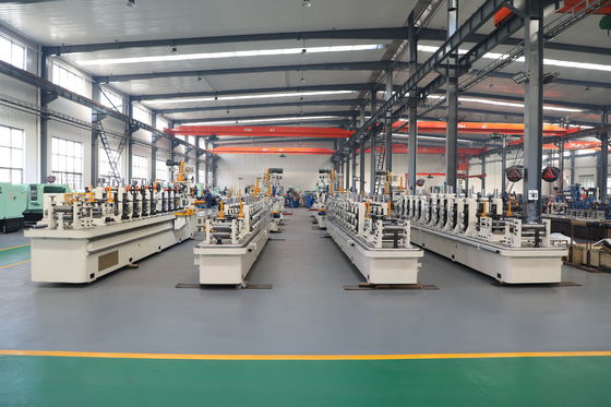 High Output 90m/min Tube Mill Machine ZY16 Φ8-18mm HF Welded Steel Pipe
